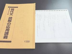 駿台　最新版　中野芳樹先生　現代文読解の応用講義　テキスト・板書　フルセット　河合塾　駿台　鉄緑会　東進