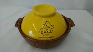  tableware other ( character ) Rilakkuma winter .... earthenware pot [ Rilakkuma ] Joshin original present can pe-