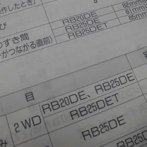 スカイライン ER34 取扱説明書 HR34 取説 ENR34 25GTターボ GT-V RB25 RB20 25GT-X 25GT-FOUR 日産 NISSAN SKYLINE 全国送料370円 ☆☆の画像5