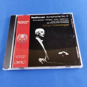 1SC12 CD WILHELM FURTWANGLER BEETHOVEN SYMPHONIE No.9