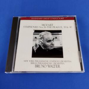 1SC14 CD ブルーノ・ワルター モーツァルト 交響曲第38番 ブラーハ 第39番 第40番