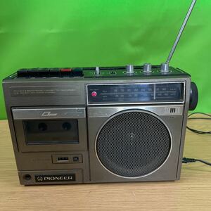 パイオニア Pioneer モノラルラジカセ　ＲＫ－３０３AM FM カセット