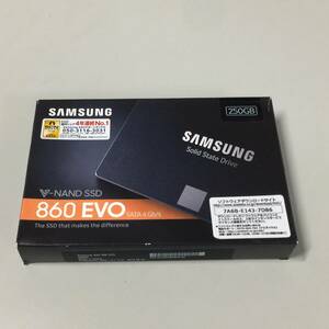 ◆SAMSUNG サムスン MZ-76E250B/EC 250GB 860 EVO SATA パソコン周辺機器　【23/0926/01