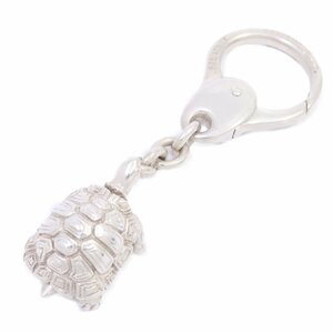 [ rare goods ]TIFFANY&Co. Tiffany turtle ta-toru key ring key holder silver 925[... pawnshop ]