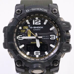 カシオ G-SHOCK マッドマスター ソーラー電波 トリプルセンサーVer.3 アナデジ メンズ 腕時計 GWG-1000-1A3JF【いおき質店】