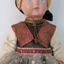 ◆◇ドイツ シルトクレート社 ヴィンテージドール 民族衣装 女の子 アンティーク 人形◇◆_画像5