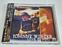 ジョニー・ウィンター　ライヴ・イン・ニューヨーク '97　Johnny Winter　Live In NYC '97　ケース難あり_画像1