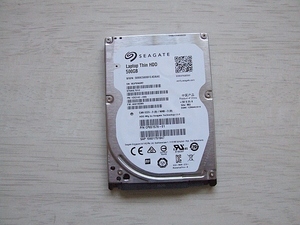 ☆ ST500LT012 7mm 2.5インチHDD 500ＧＢ（995時間 ）☆4057