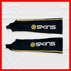 SKINS スキンズ　コンプレッション カーフタイツ ふくらはぎ　ユニセックス メンズ レディース　XS　ブラック 黒 .