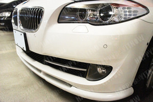 各純正色塗装 BMW F10 F11 ノーマル ハイライン 前期 2010-2012 フロント リップスポイラー FRP材質 FL-50854