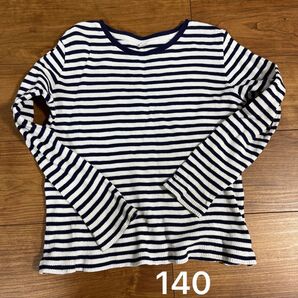kids ボーダーカットソー 長袖Tシャツ 長袖カットソー