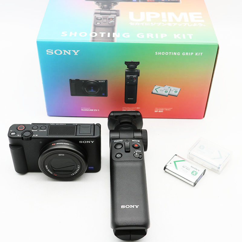 SONY VLOGCAM ZV-1G シューティンググリップキット オークション比較