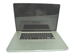 ャンク 中古 パソコン ノートPC アップル MacBook Pro (17-inch, Mid 2010) A1297