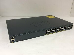 初期化済み CISCO/シスコ Catalyst 2960-X シリーズ スイッチ WS-C2960X-24TS-L 搭載OS Version 15.2(2)E6