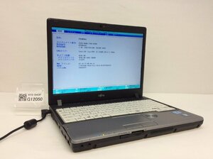 ジャンク/ FUJITSU FMVNP8AE LIFEBOOK P772/G Intel Core i5-3340M メモリ4.1GB HDD320.07GB 【G12050】