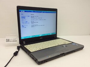 ジャンク/ FUJITSU FMVNP8AE LIFEBOOK P772/G Intel Core i5-3340M メモリ4.1GB HDD320.07GB 【G12044】