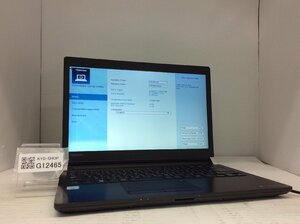 ジャンク/ TOSHIBA dynabook R73/J PR73JFA5447AD11 Intel Core i3-7100U メモリ16.38GB ストレージ無し 【G12465】