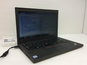 ジャンク/ LENOVO 20HNA00F00 ThinkPad X270 Intel Core i3-7100U メモリ4.1GB ストレージ無し 【G12559】