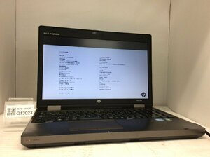 ジャンク/ HP HP ProBook 6560b Intel Core i3-2350M メモリ2.05GB HDD320.07GB 【G13023】