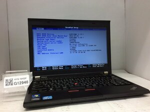 ジャンク/ LENOVO 2324DT2 ThinkPad X230 Intel Core i5-3320M メモリ4.1GB HDD320.07GB 【G12946】