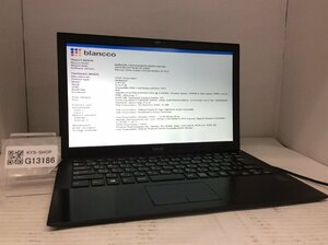 ジャンク/ VAIO VJP132 Intel Core i3-5005U メモリ4.1GB SSD128.03GB 【G13186】