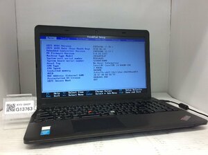 ジャンク/ LENOVO 20C6009EJP ThinkPad Edge E540 Intel Core i3-4000M メモリ4.1GB ストレージ無し 【G13763】