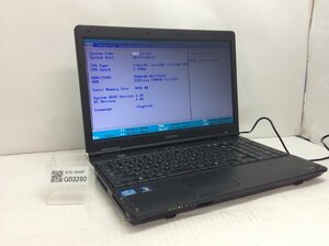 Rジャンク/ TOSHIBA dynabook Satellite B551/C PB551CFBUR5A51 Intel Core i3-2310M メモリ4.1GB HDD250.05GB 【G03280】