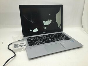 ジャンク/ NEC PC-VKM17BZG4 Intel Core i5-8350U メモリ8.19GB ストレージ無し 【G12635】