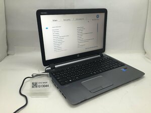 ジャンク/ HP ProBook 450 G2 Intel Core i3-5010U メモリ4.1GB ストレージ無し 【G13044】