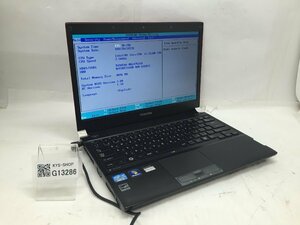 ジャンク/ TOSHIBA dynabook R731/E27ER PR73127ESBRE Intel Core i5-2520M メモリ4.1GB HDD640.13GB 【G13286】