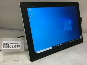 ジャンク/HP Elite x2 1012 G1/Core m3 6Y30 0.90GHz/128GB/4GB/12インチ/Windows10 Pro/高解像度/第6世代/AC欠品