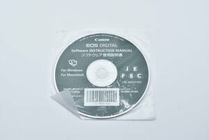 EOS DIGITAL Software INSTRUCTION MANUAL ソフトウェア使用説明書 CCS-M059-000 送料無料 EF-TN-YO626