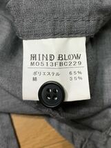 ■MIND BLOW MEN'S BIGI2wayブルジップジャケット:04☆BH-886_画像4