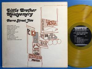 【LP】リトル・ブラザー・モンゴメリー LITTLE BROTHER MONTGOMERY FARRO STREET FIVE 黄盤 米盤 EX+ EX- BLUES