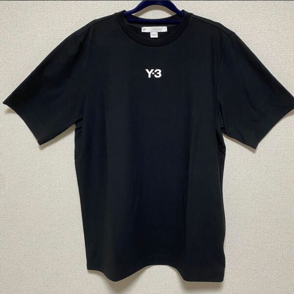 Y-3/美品/20周年Tシャツ/綿100% /黒/XS