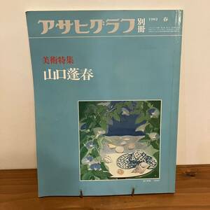 230918 アサヒグラフ別冊1982年春 美術特集「山口蓬春」昭和レトロ当時物 希少古書