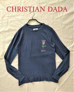 CHRISTIAN DADA Rose print カットソー ロンT　Tシャツm18998659266