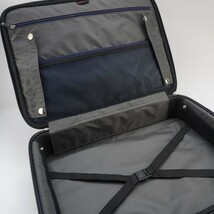 Samsonite サムソナイト ビジネスバッグ ショルダー付き シルバー金具 ナイロン レザー 黒 ブラック@WC56_画像9