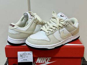 WMNS DUNK LOW "COCONUT MILK" DZ2710-100 （ホワイト/ブラック/サイレンレッド/ココナッツミルク）