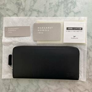 新品　未使用　 ファスナー　長財布　MARGARET HOWELL idea　黒