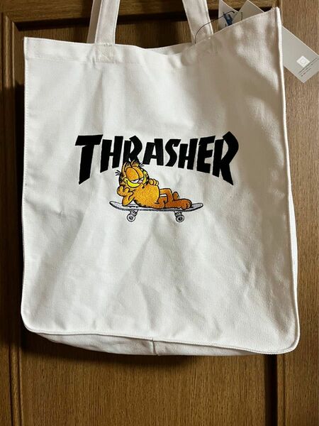 THRASHER × ガーフィールド コラボ トートバッグ タグ付き 新品未使用品