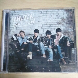 TT023　CD＋DVD　KAT-TUN　CD　１．UNLOCK　２．雨に咲く哀、夜に泣く藍　DVD　UNLOCK（ビデオ・クリップ＋