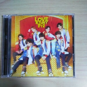 TT041　CD＋DVD　Kis-My-Ft2　CD　１．LOVE　２．Because I Love You　DVD　＊「LOVE」MUSIC VIDEO