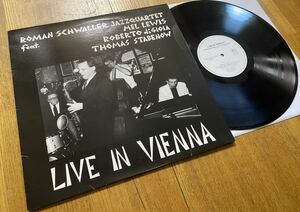 欧州ジャズ・ファン必聴 白熱のライブ盤/‘87独Bassic Sound原盤/Roman Schwaller Jazzquartet [Live In Vienna]/Hard Bop/澤野商会/人気盤