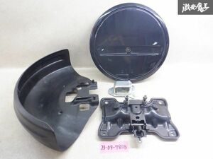 スズキ純正 JB64W ジムニー スペアタイヤブラケット スペアタイヤカバー セット 72821-65D80 棚2I7