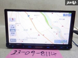 動作OK KENWOOD ケンウッド ナビ カーナビ ナビモニター CD DVD USB 2013年データ MDV-L401 棚2J22