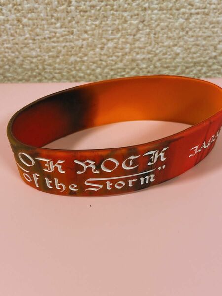 ONE OK ROCK ラバーバンド シリコンバンド RED JAPAN TOUR ”Eye of the Storm”