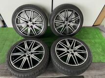 WORK Varianza クラウンアスリートA6S-LV 18x7.5+42 5H PCD114.3タイヤ 225/45ZR18 225/45R18 ワーク ヴァリアンツァ 4本セット_画像1