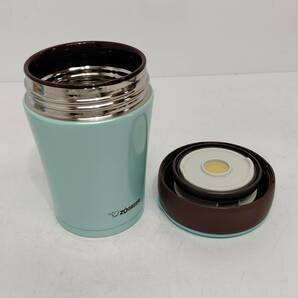 ●未使用 象印 SW-GD36-AP ステンレスフードジャー 360mL ZOJIRUSHI チョコミント FOOD JAR 保温保冷両用 ランチ お弁当 S2299の画像4