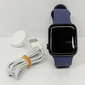 * Apple A2157 Apple watch Apple Watch SERIES 5 44mm ALUMINIUM & CERAMIC GPS with charger . aluminium case N165